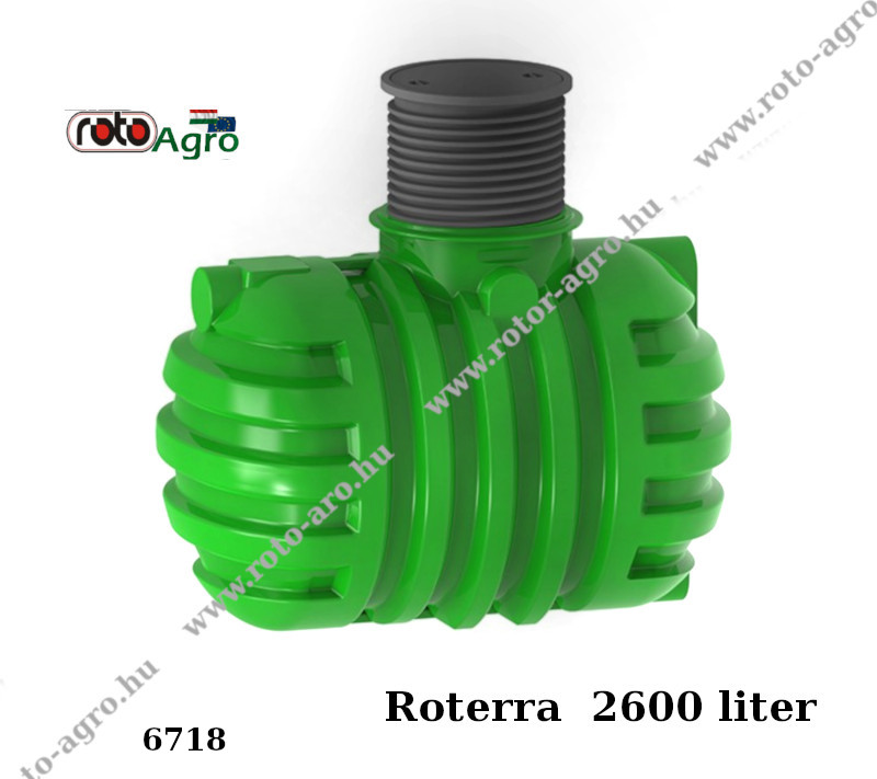        RoTERRA  2200 -  3000 literes esővíztartály