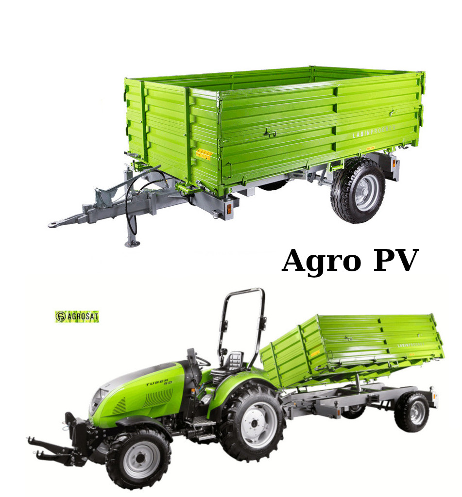     Agro PV egytengelyes pótkocsi